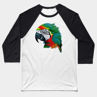 Profile of a Parrot Baseball T-Shirt